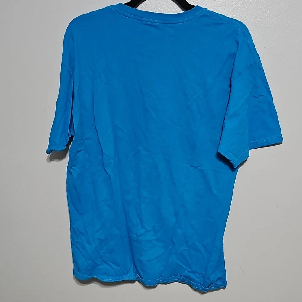 Blue L Xmen Graphic Tee with Rogue Character Print - Picture 4 of 4